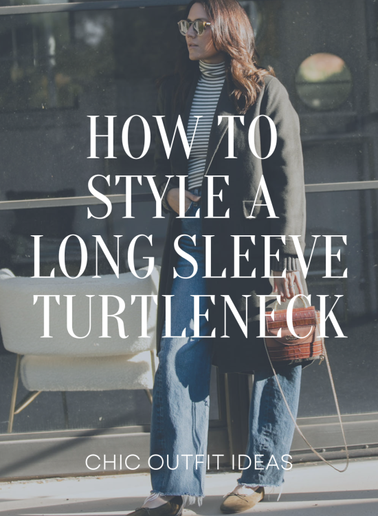 How To Style Long Sleeve Turtle Neck