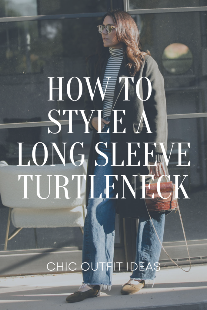 How To Style Long Sleeve Turtle Neck