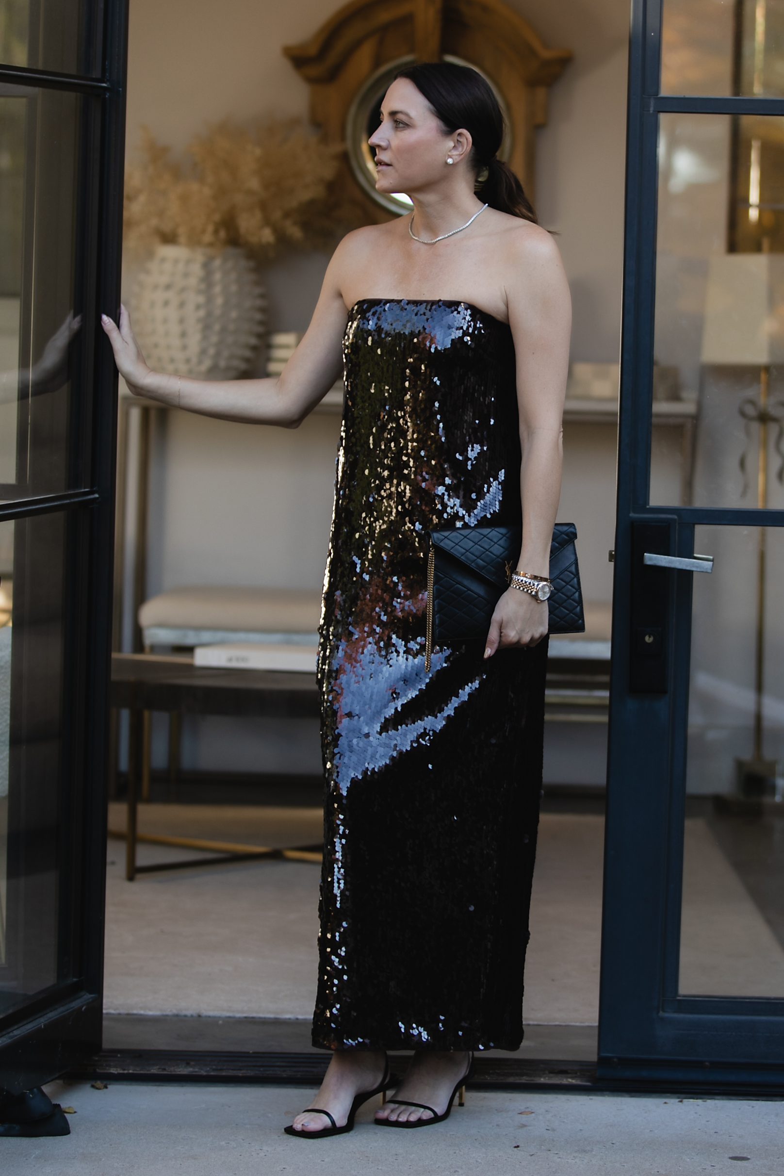Sequin Maxi Dress