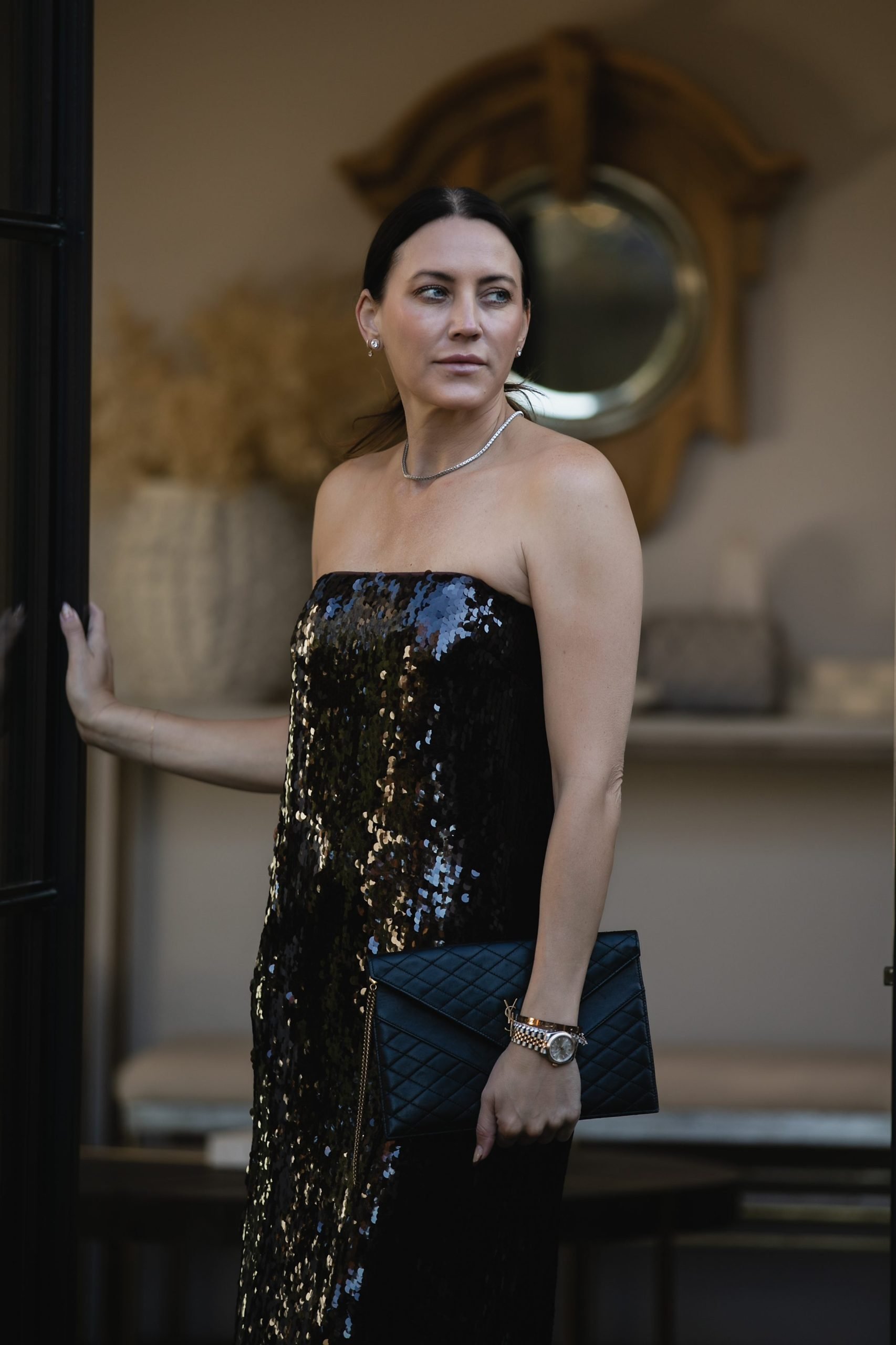 Holiday Black Tie Outfit idea