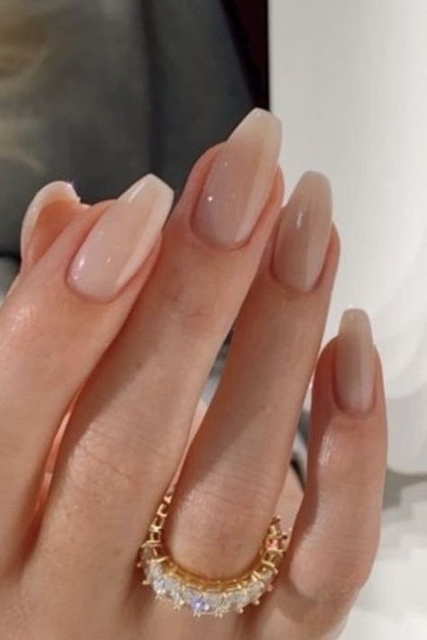 Classic Nude Nails