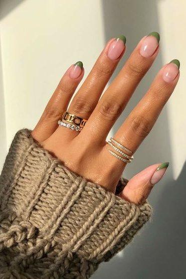 Fall French Manicure
