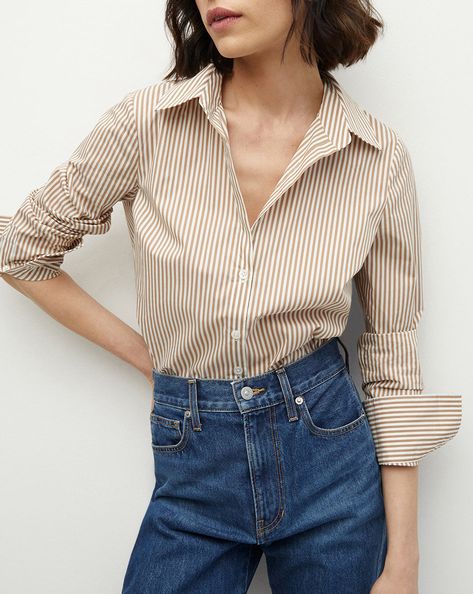 Button-Down Shirt Preppy Fashion Style