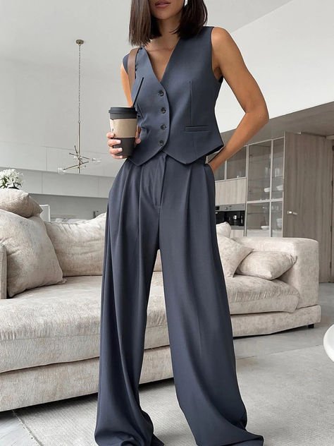 tailored outfits preppy fashion