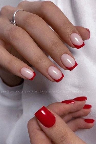 Cherry Red Chic November Nails