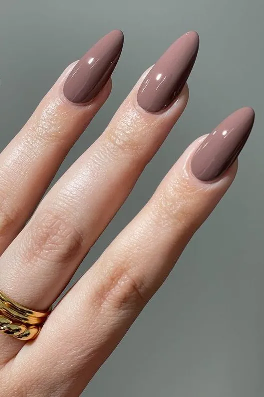 Mauve Nails