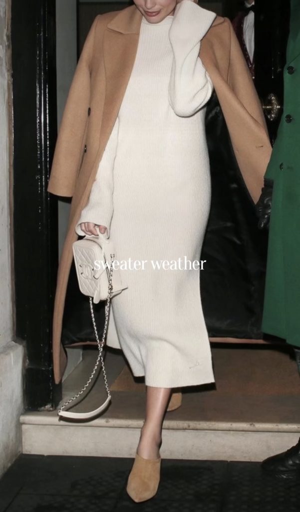 Sweater Dress Outfits for fall and winter