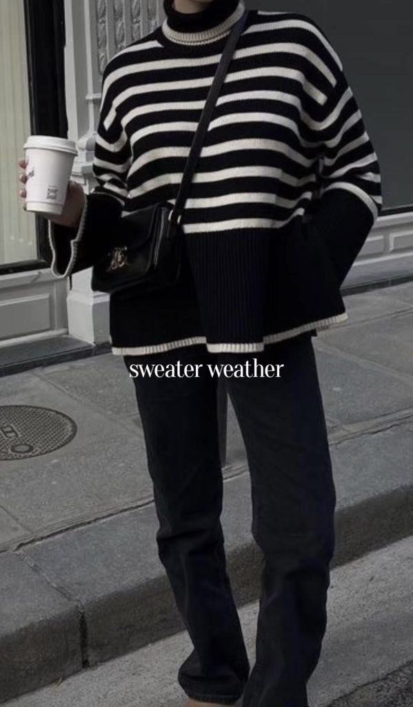 Sweater and Jeans Outfits for fall and winter