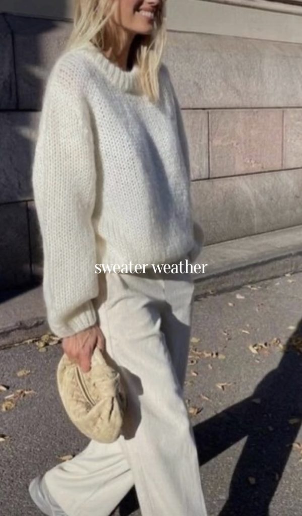 Sweater and Trousers Outfits
