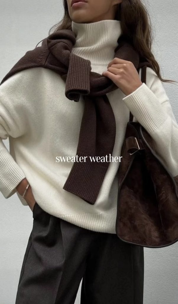 Sweater and Trousers Outfits