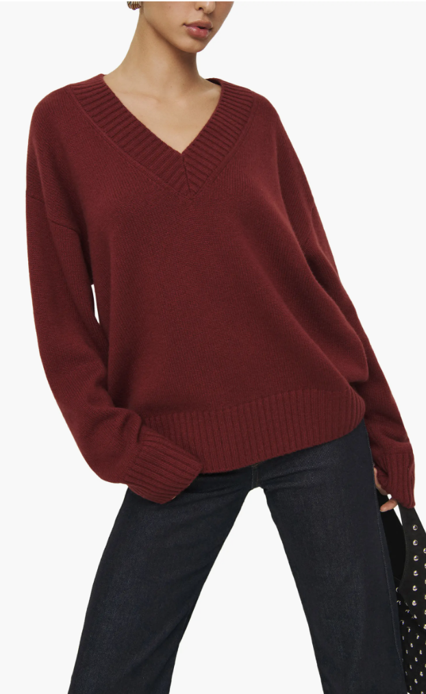 V-Neck Sweaters to Wear Over Shirts