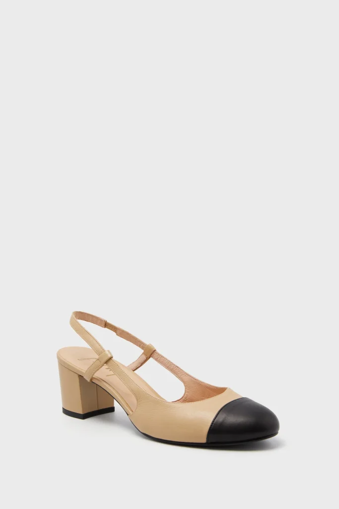 Chanel heeled slingback dupes