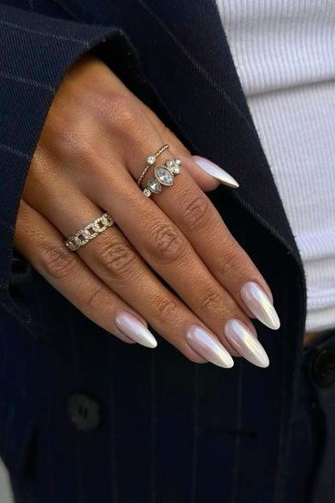 Icy Classy Christmas Nail Ideas