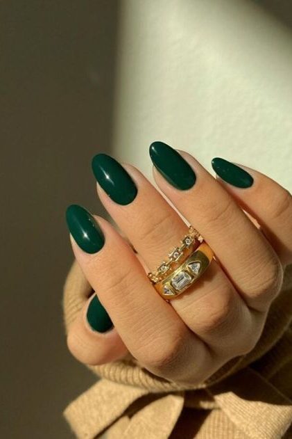 Deep Jewel Tones Nails