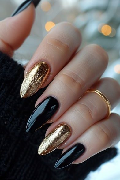 New Year’s Eve Glam Nails
