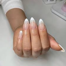 simple double French tip 