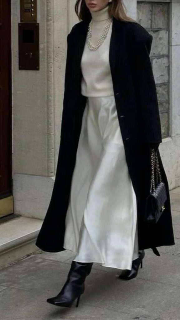 Slip Skirt Outfits NYC