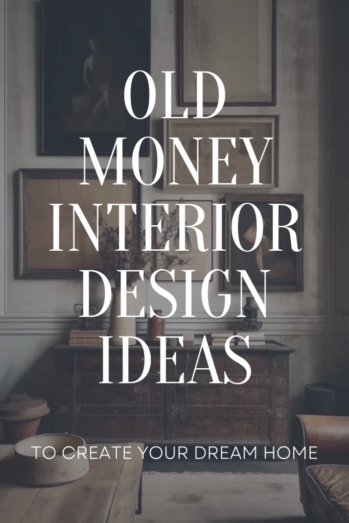 Old Money Interior Design Ideas