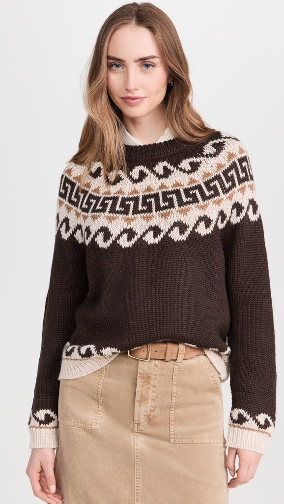 Patterned Sweaters to Wear Over Shirts