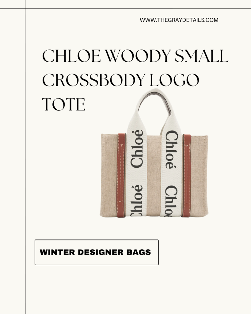 Chloe Woody Small Crossbody logo Tote