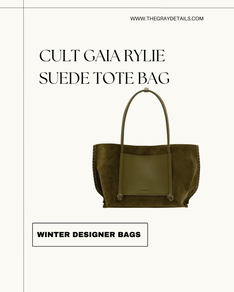Cult Gaia Rylie Suede Tote Bag