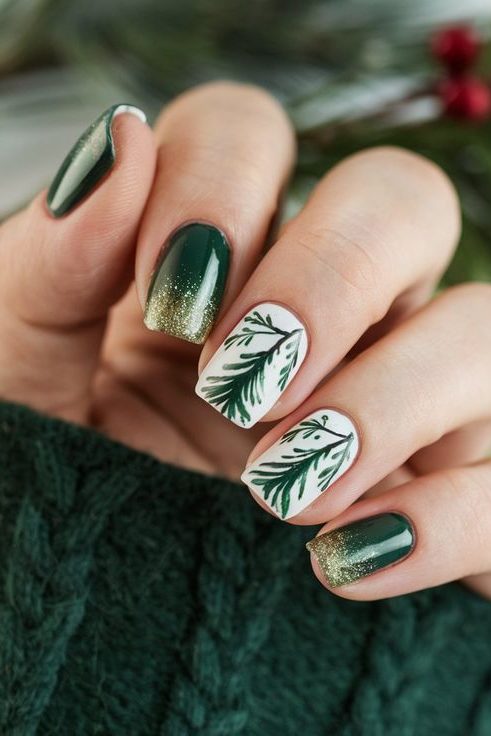 nature nail art