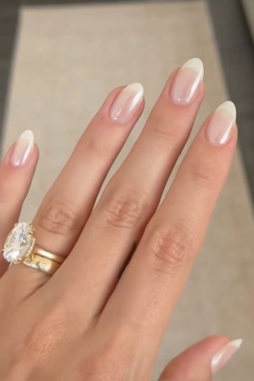 Glazed Chrome Nails