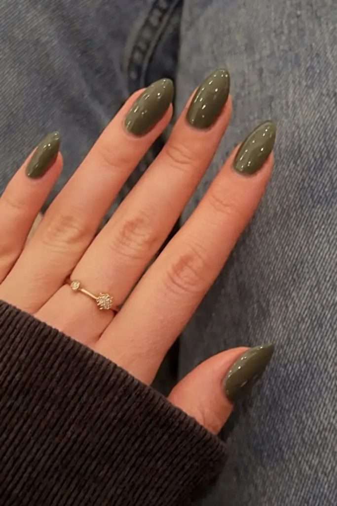 green 2026 Nail Color Trends