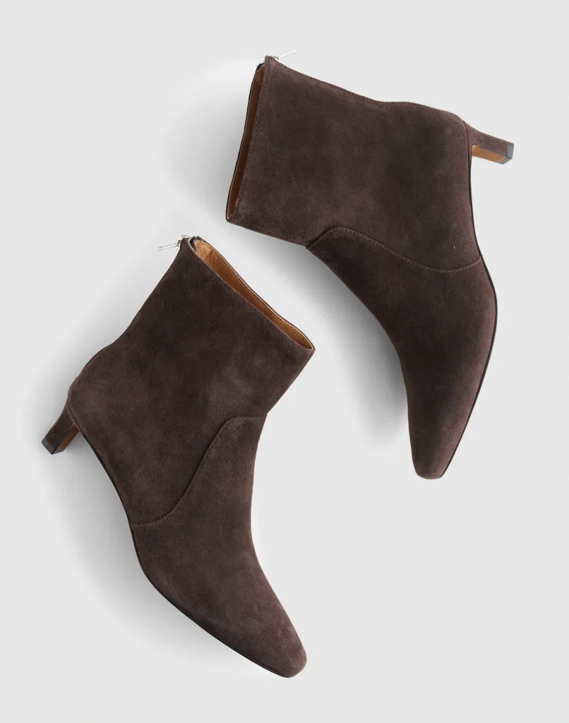 Madewell Dimes Kitten Heel Boot Khaite Boot Dupes