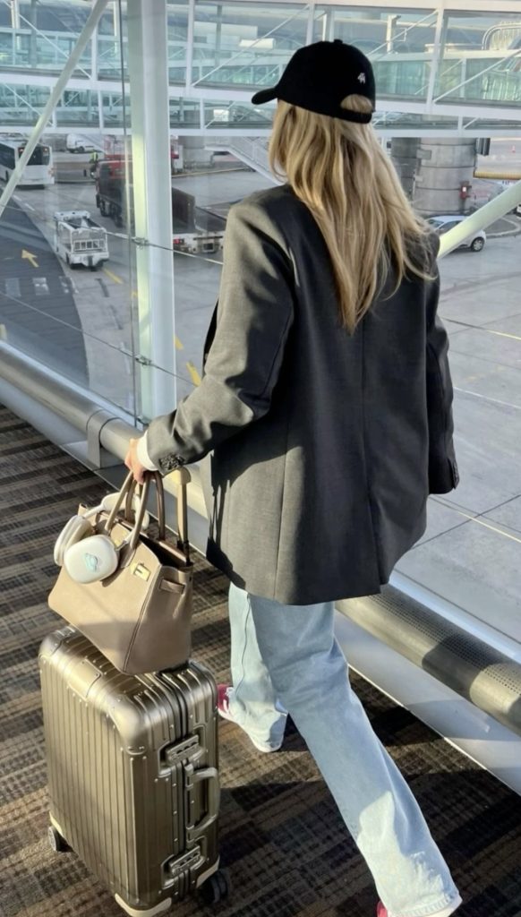 jeans travel winter Outfit