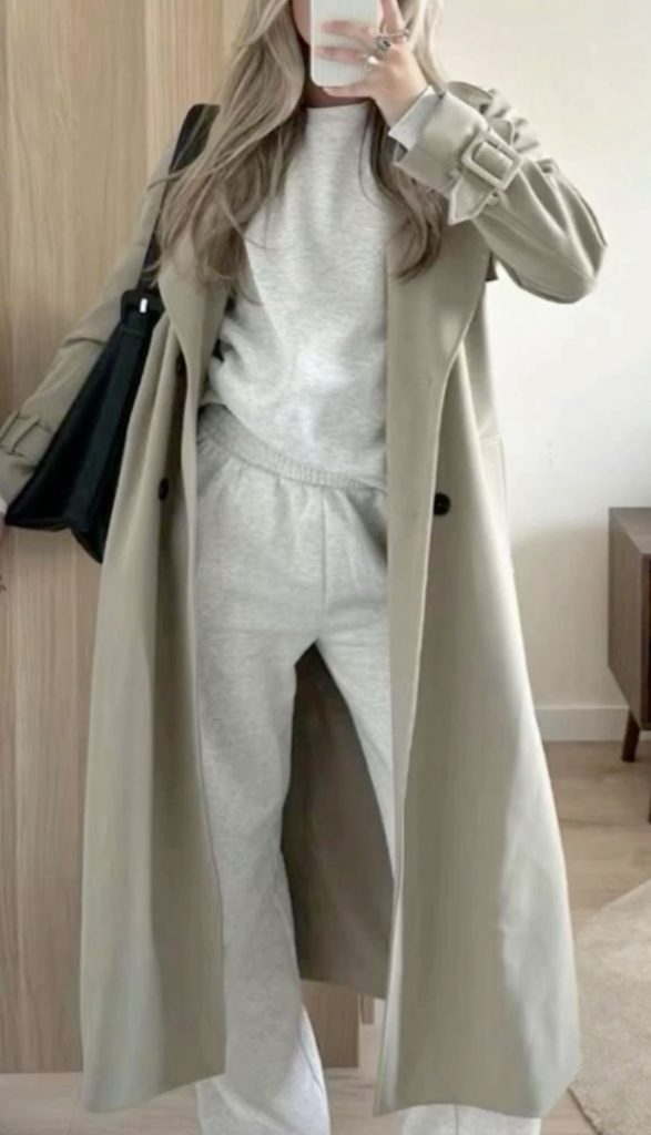 Wide leg sweat Set travel Outfits