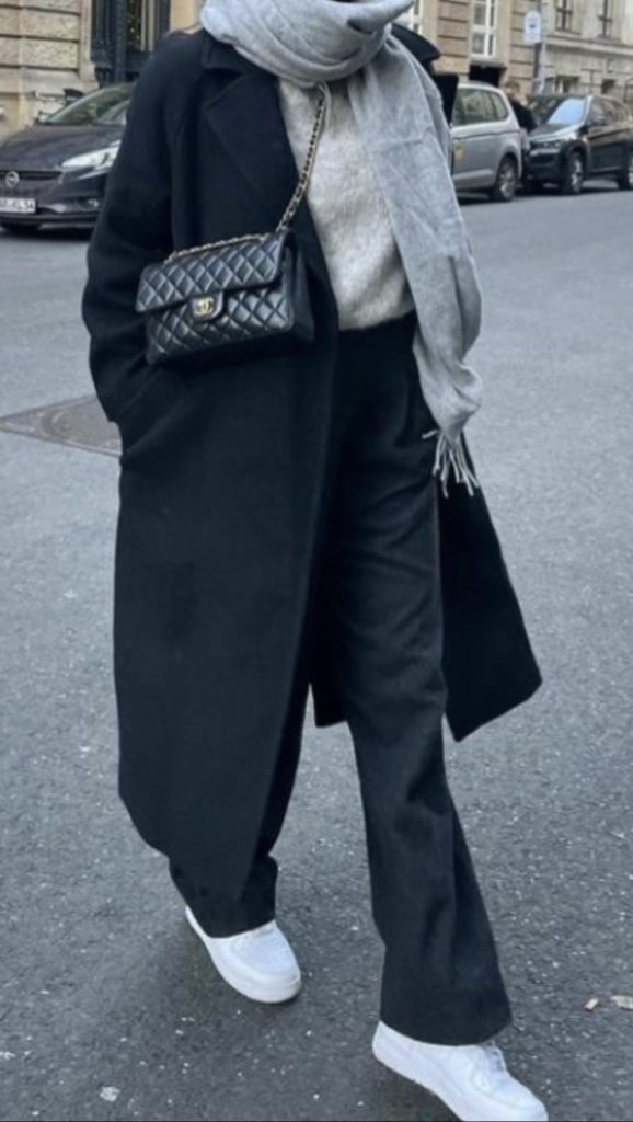 Monochrome Winter Weekend Style Outfits