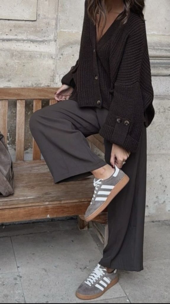 Monochrome Winter outfit inspo