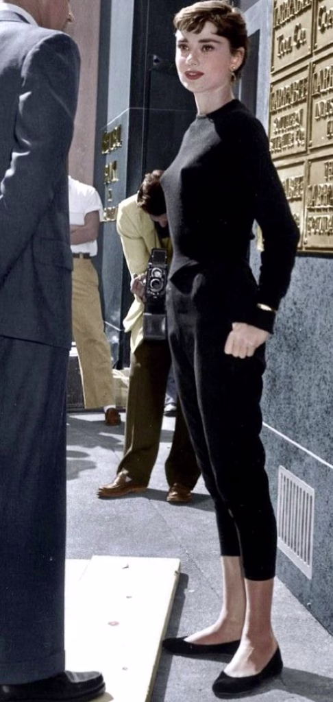 Black Cigarette Pants Audrey Hepburn Black Cigarette Pants Audrey Hepburn Inspired Style