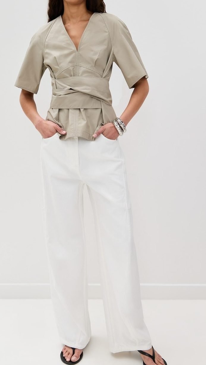 Trousers & Blouse party outfit