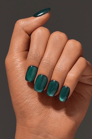 Emerald Green Nails