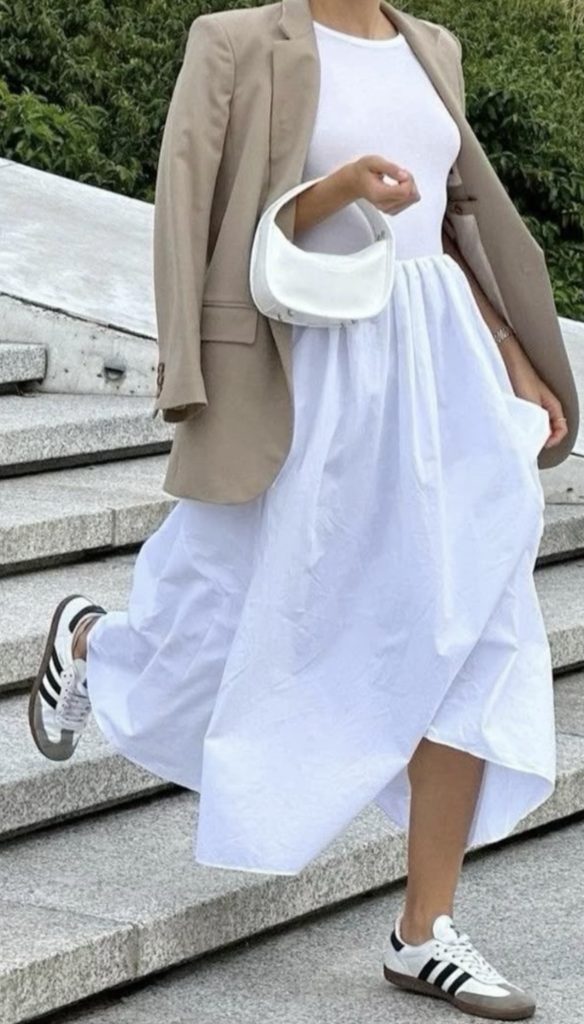 White Skirt Outfits