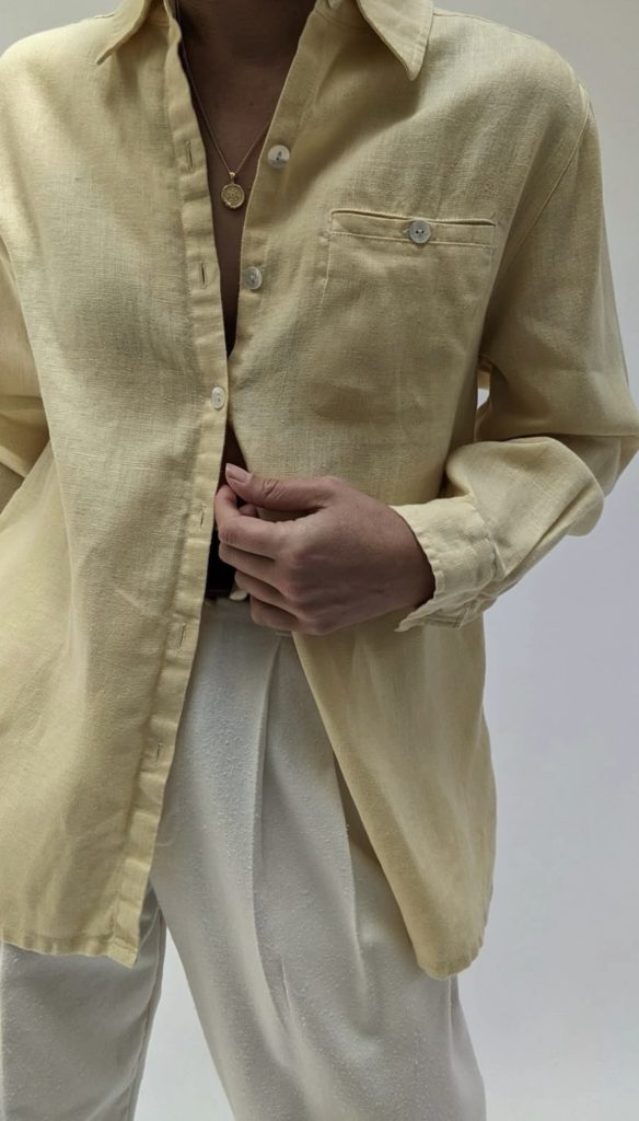 Pop of Yellow outfit