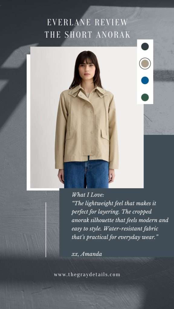 Everlane Review The Short Anorak