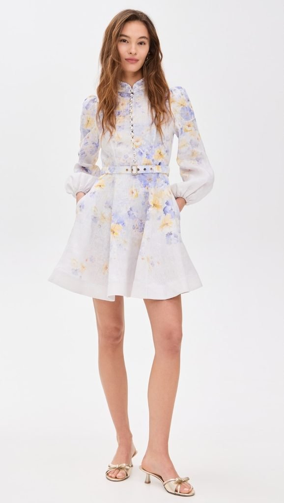 Feminine Knee-Length Dress