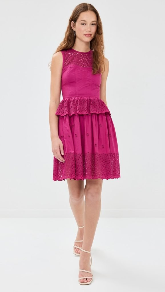 Feminine Knee-Length Dress | Dress Code For A Garden Party
