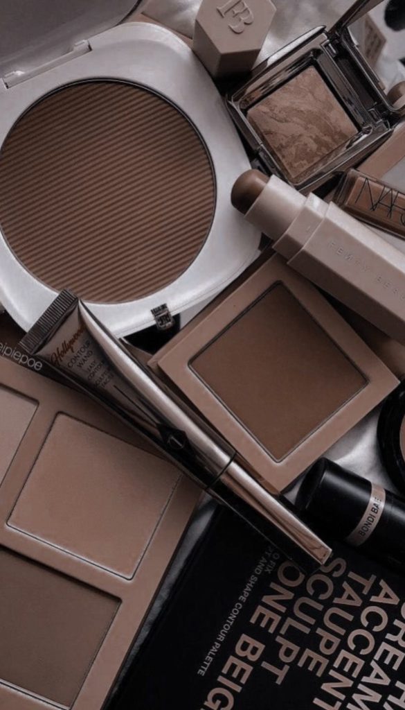 brown makeup
