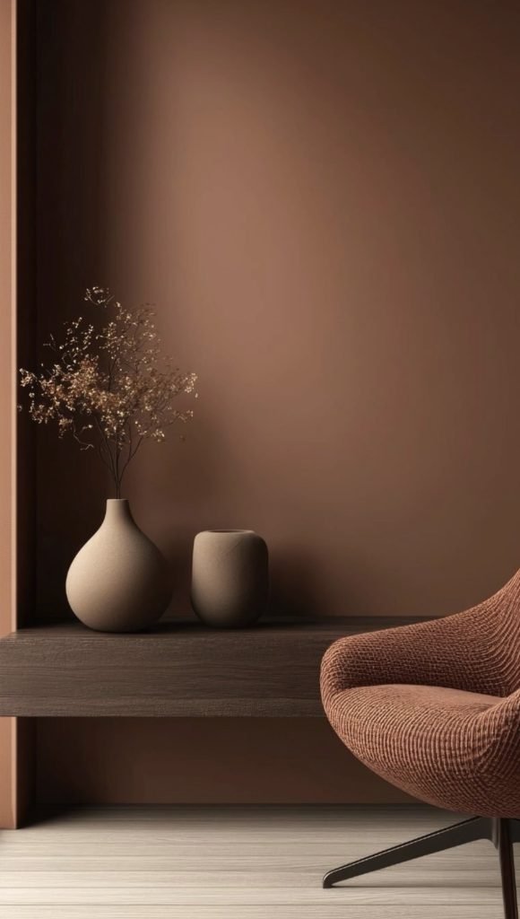 Pantone Mocha Mousse interior