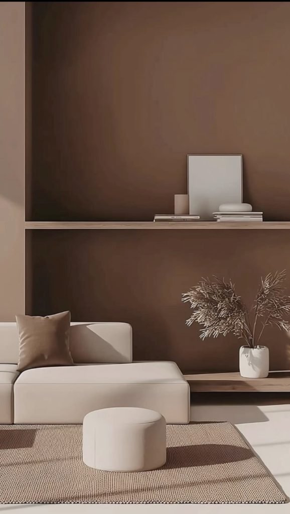 Pantone Mocha Mousse house