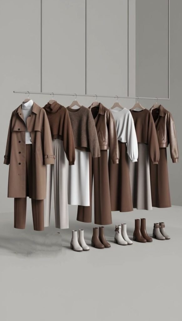Mocha Mousse outfit ideas