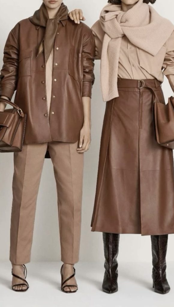 Mocha Mousse fall outfit ideas