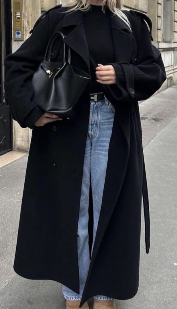 Jeans Winter Airport Outfit Ideas