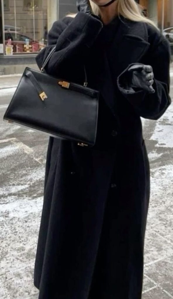 Black Paris Winter Outfits