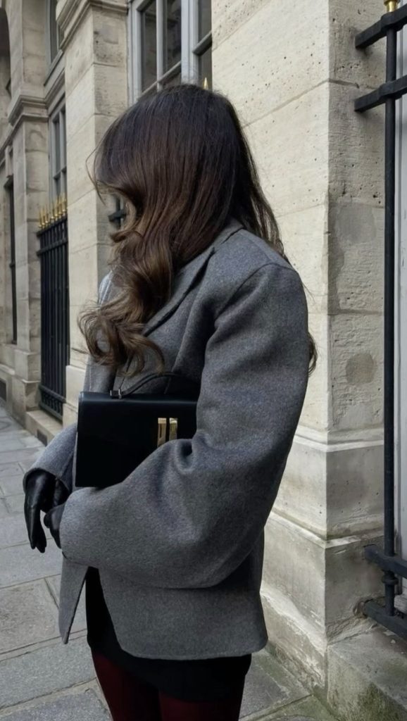 Grey Coats Paris Winter Outfit Ideas