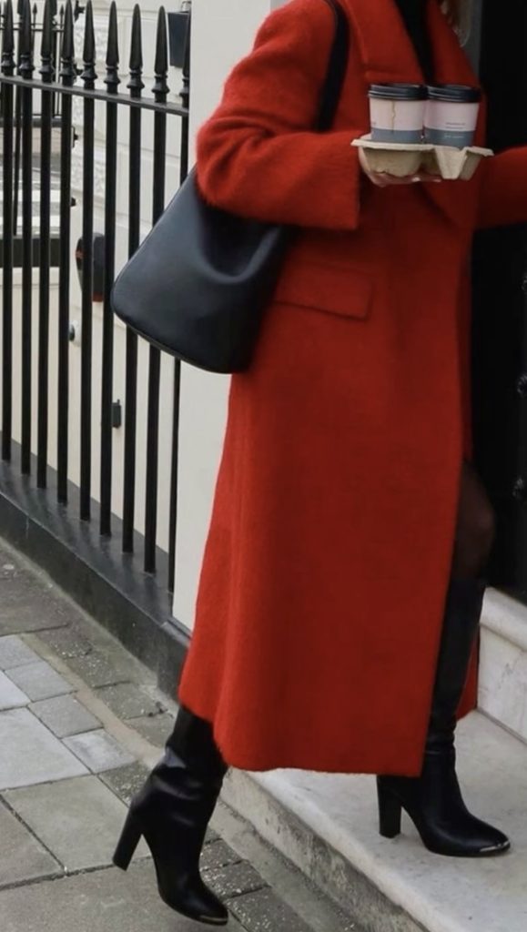 Pop Of Red Winter Outfits